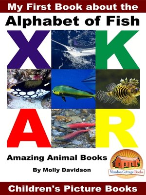 cover image of My First Book about the Alphabet of Fish